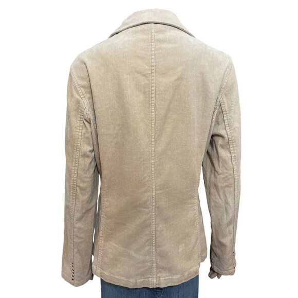 Style & Co Beige Corduroy Jacket Size Medium - Picture 3 of 3